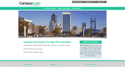 Desktop Screenshot of campuscashjax.com
